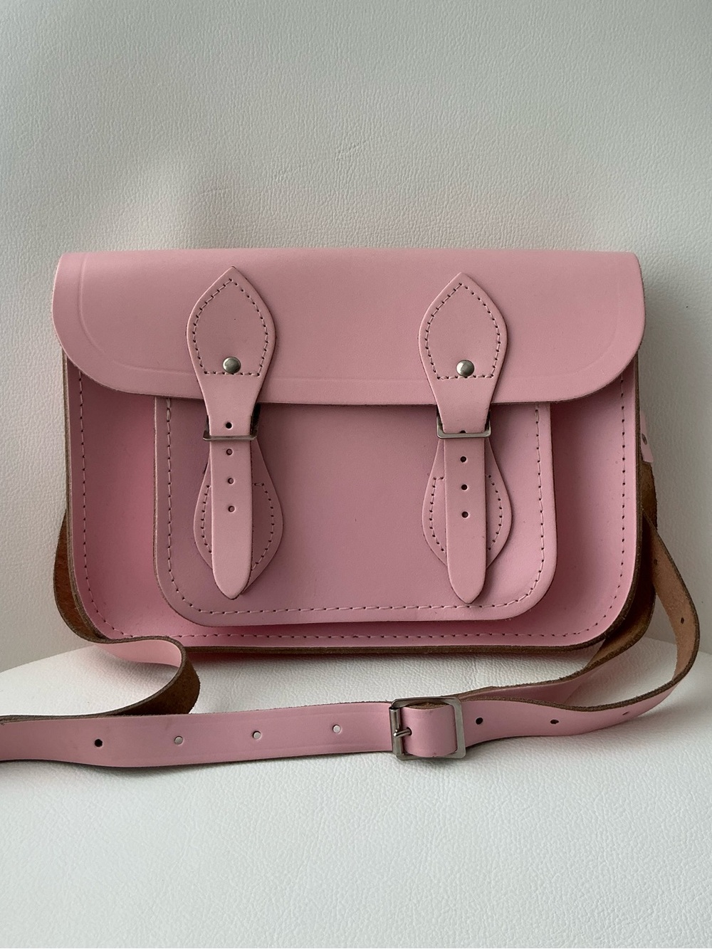 The Cambridge Satchel Company Light Pink Crossbody Satchel